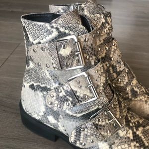 Harmon Triple Buckle Boot Sz 
